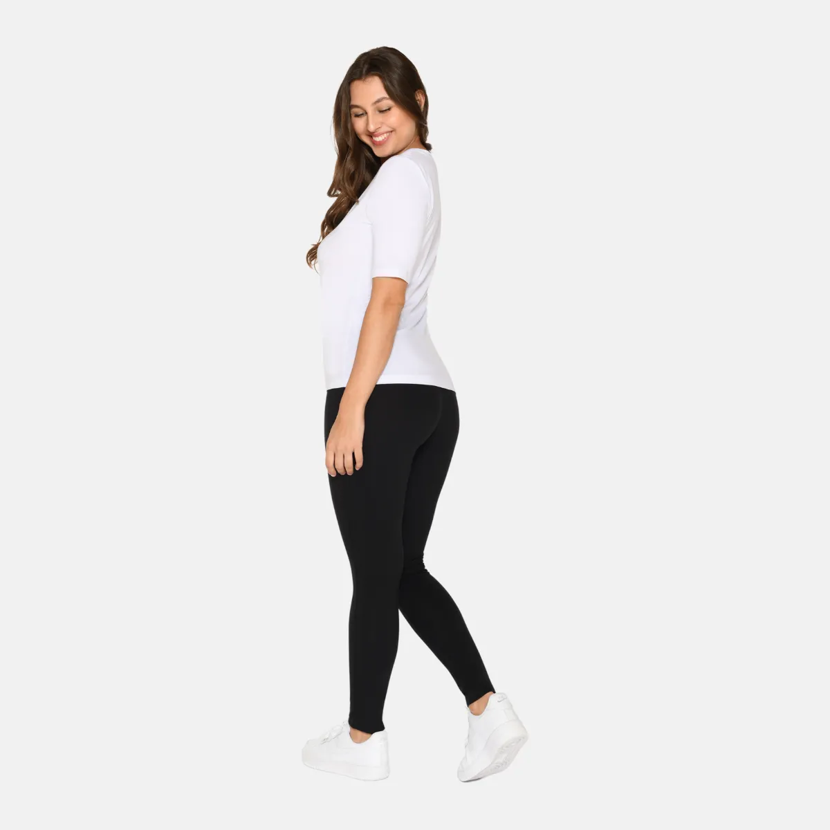 2-Pak Bambus T-shirt i Slim Fit - Hvid
