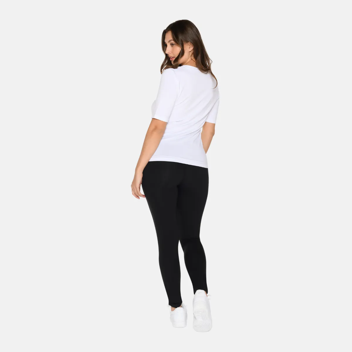 2-Pak Bambus T-shirt i Slim Fit - Hvid