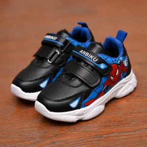 2020 New Spring And Autumn Boys And Girls Cartoon Spider-man Sneakers Children Fashion Sneakers Fashion Student Travel Shoes