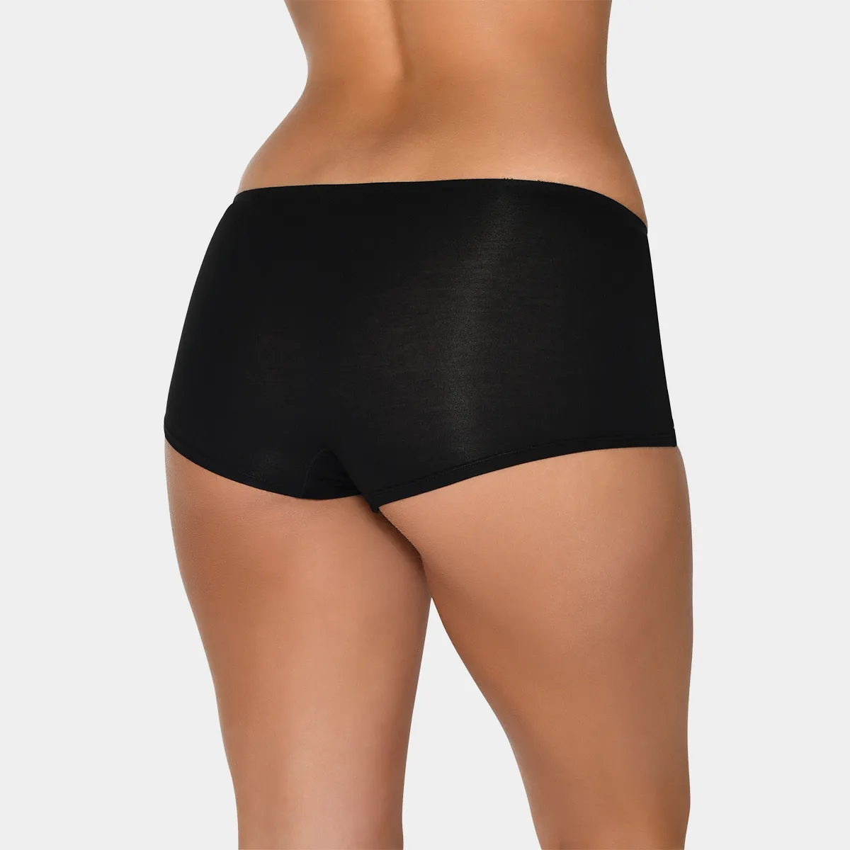 3 pak Bambus hotpants - sort