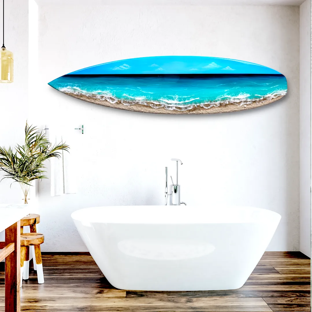 5ft Siesta Key Beach Horizon Surfboard