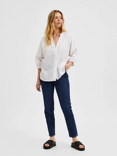 Alberta 3/4 Shirt - Peach Whip