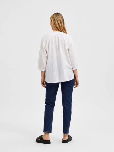 Alberta 3/4 Shirt - Peach Whip