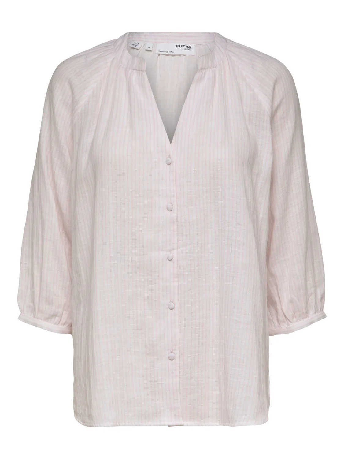 Alberta 3/4 Shirt - Peach Whip