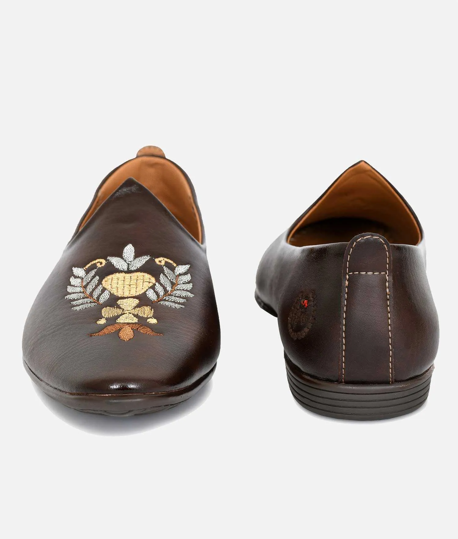 Big Boon Men's Ethnic Shoes  Embroider/ Zardozi Style