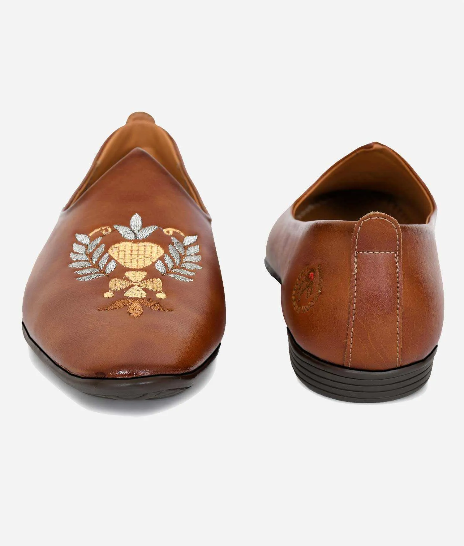 Big Boon Men's Ethnic Shoes  Embroider/ Zardozi Style