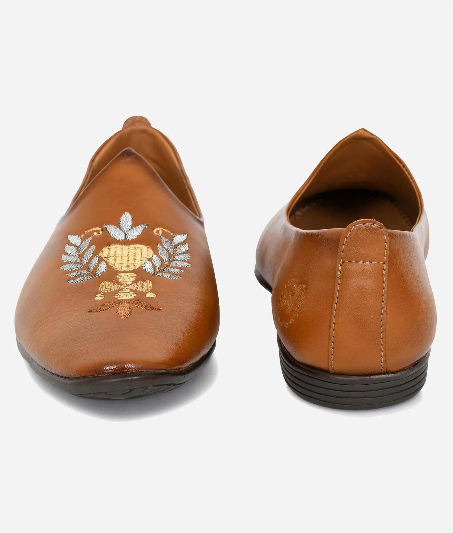 Big Boon Men's Ethnic Shoes  Embroider/ Zardozi Style