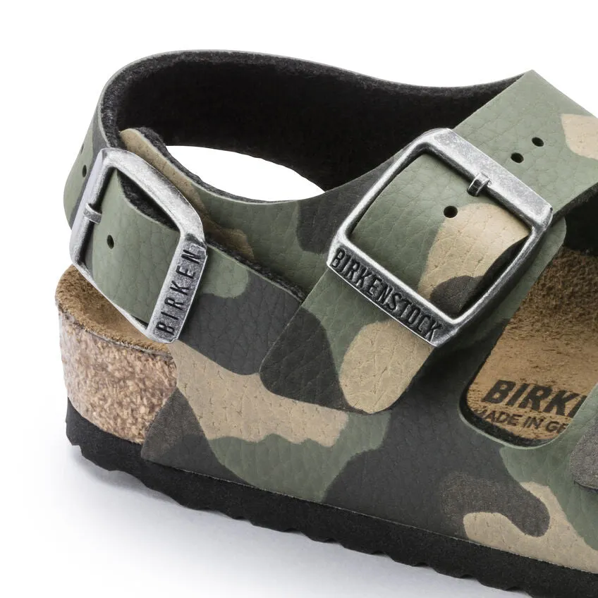 Birkenstock Boy's Milano Camo Sandals