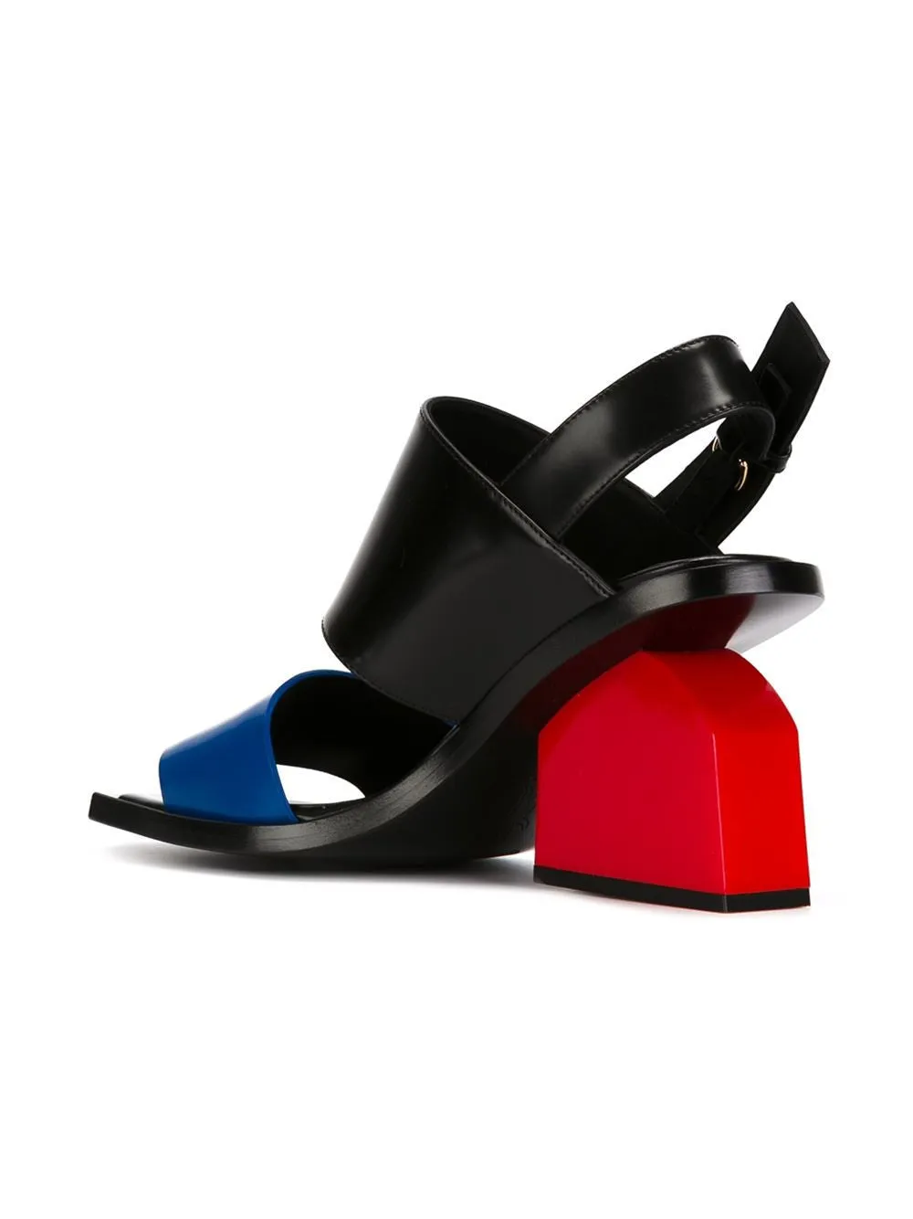 Colour block sandal