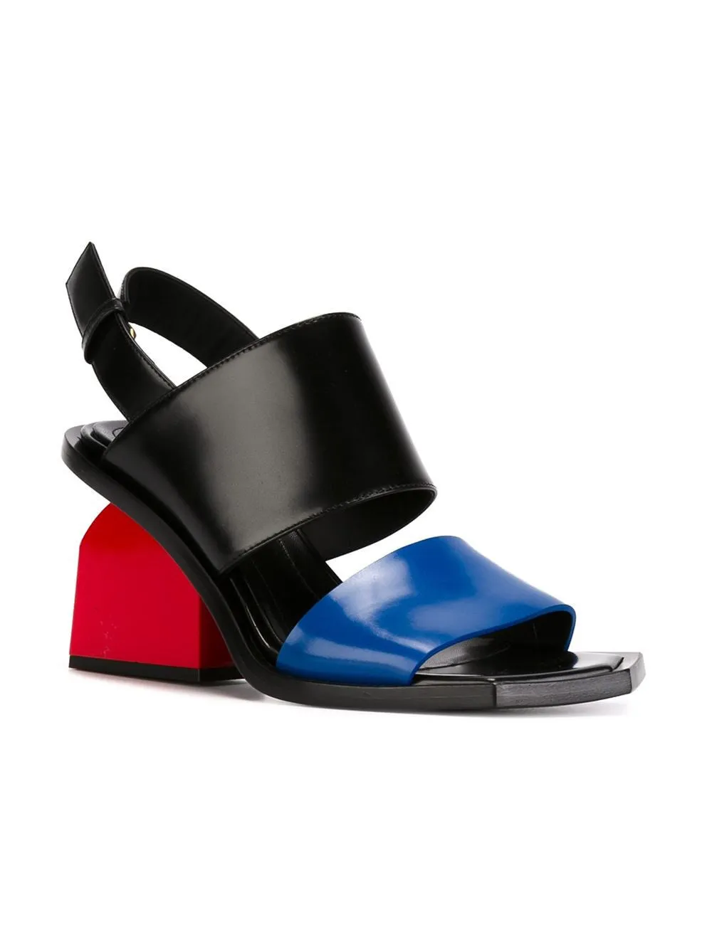 Colour block sandal