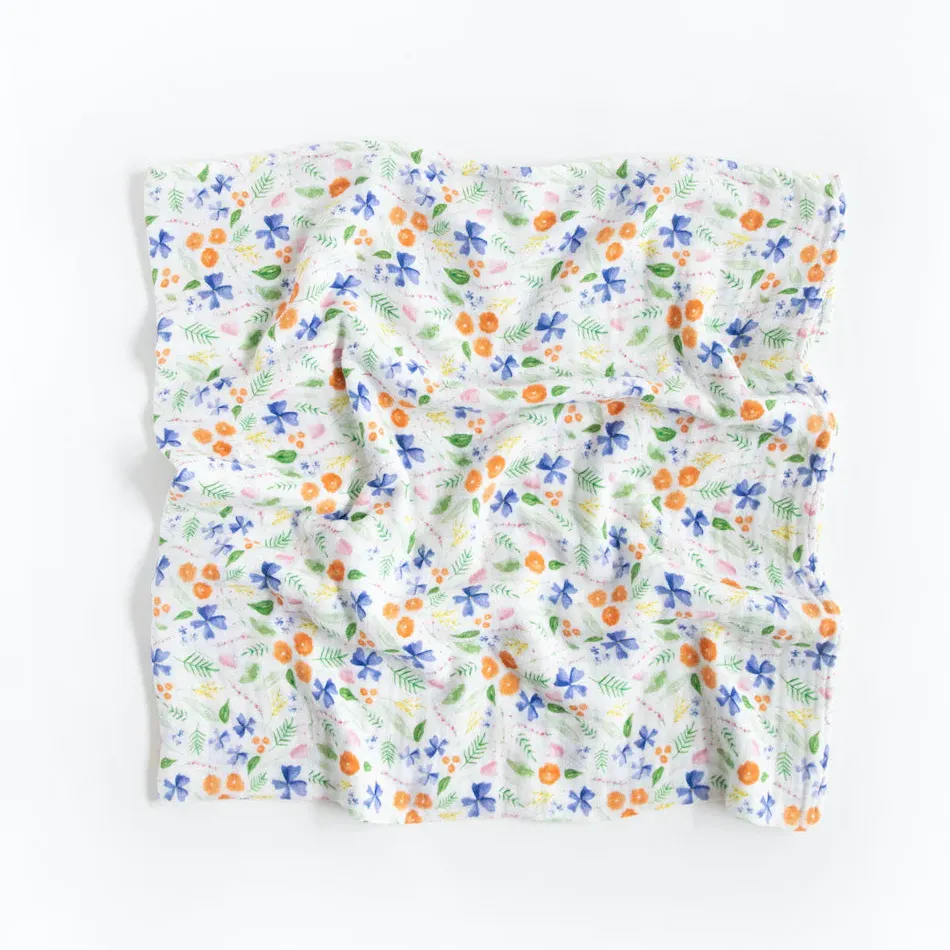 Cotton Muslin Swaddle (Mountain Bloom)