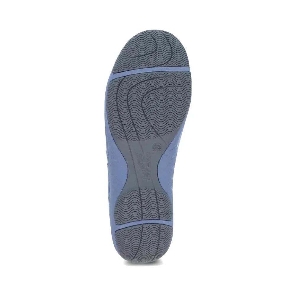 Dansko Women's Harlyn  Slip On Sneaker in Blue