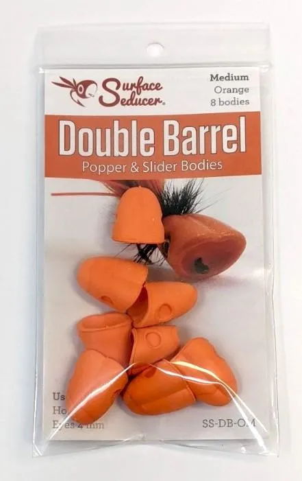Double Barrel Foam Popper Bodies