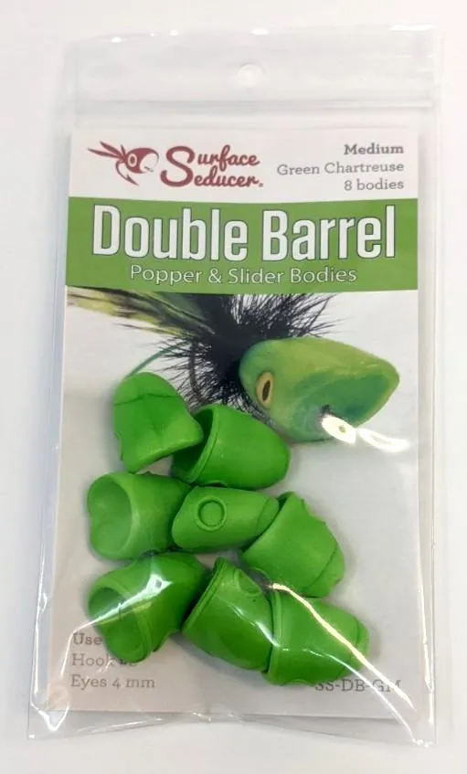 Double Barrel Foam Popper Bodies