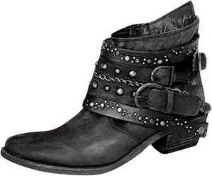 Fall Boots for Women 2024 Ankle Lace Up Booties Women Womens Western Booties Heeled Bootie for Women Dressy Non Slip Slip On Lug Sole Low Heel Chelsea Fashion