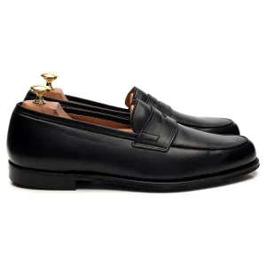 'Grantham 2' Black Leather Loafers UK 10 E