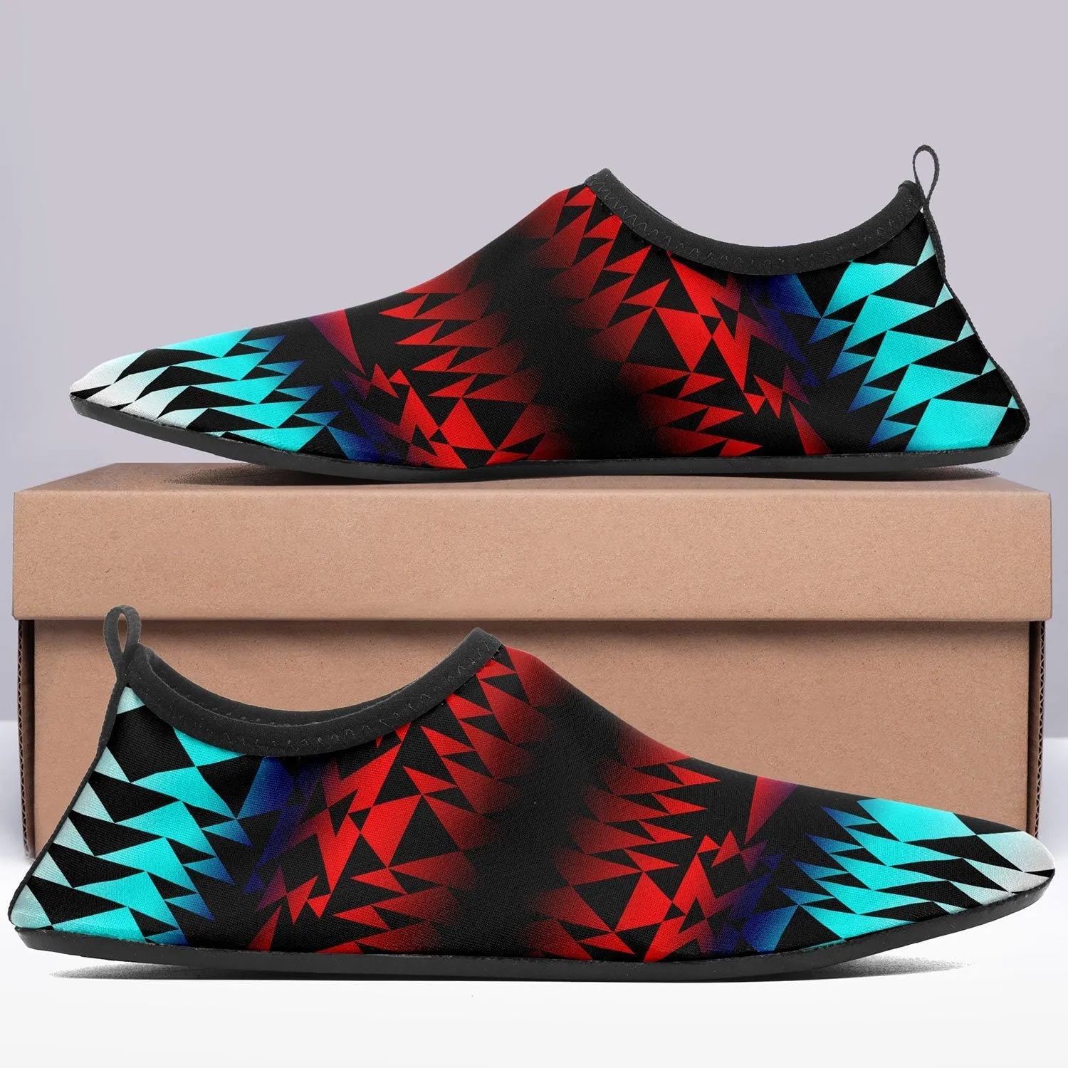 In Between Two Worlds Sockamoccs Kid's Sockamoccs Slip On Shoes