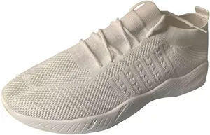 Ladmiple Walking Shoes Women Black Sole Slip On Sneakers Women Walking Shoes Arch Support Tennis Workout Gym Shoes Non Slip Comfortable Fashion Running Athletic Shoes