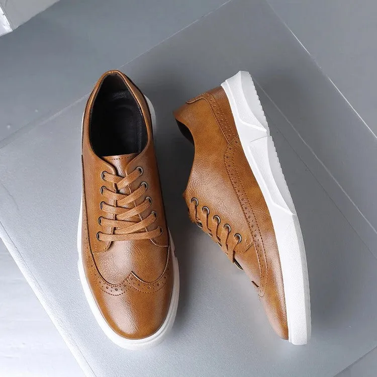 Molton Classico Smart-Casual Leather Sneakers
