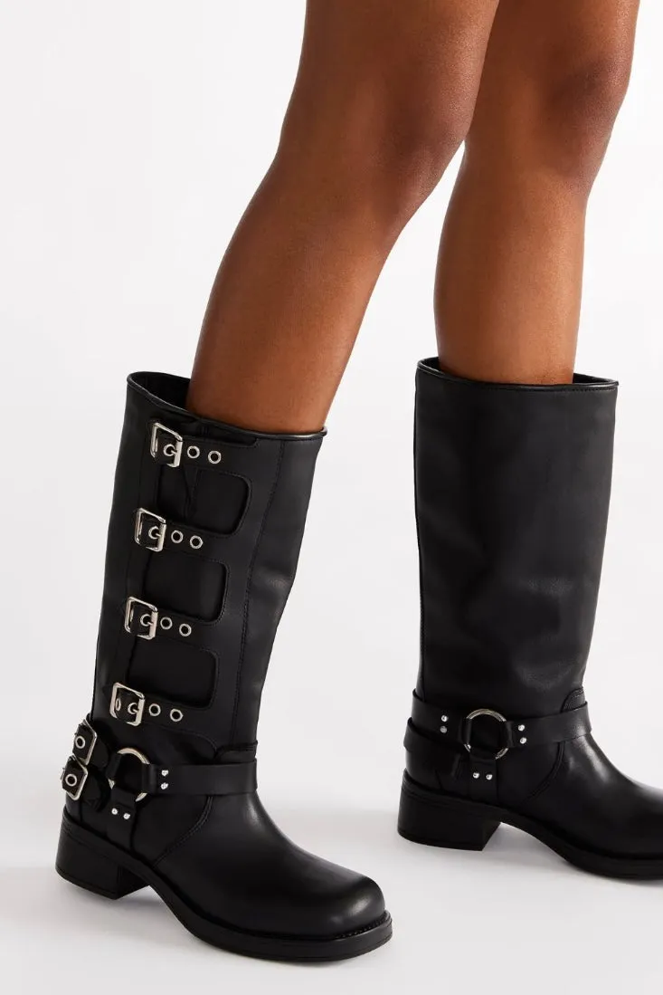Moto Boots (Black)