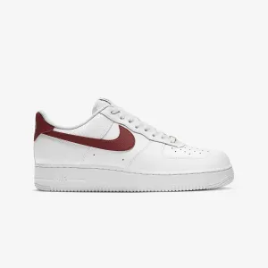Nike | AIR FORCE 1 '07 { WHITE/TEAM RED