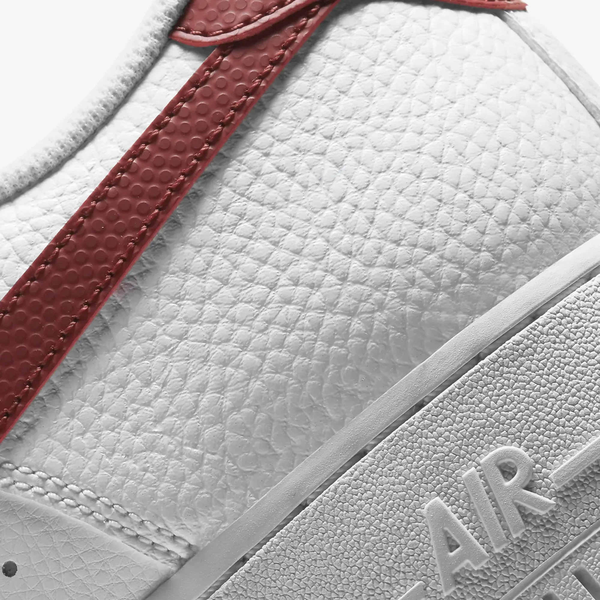 Nike | AIR FORCE 1 '07 { WHITE/TEAM RED