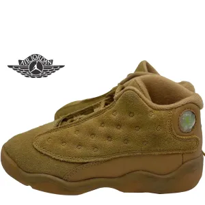 Nike Air Jordan Retro XIII 13 Wheat Gold Toddler Size 10C Shoes 414581-705