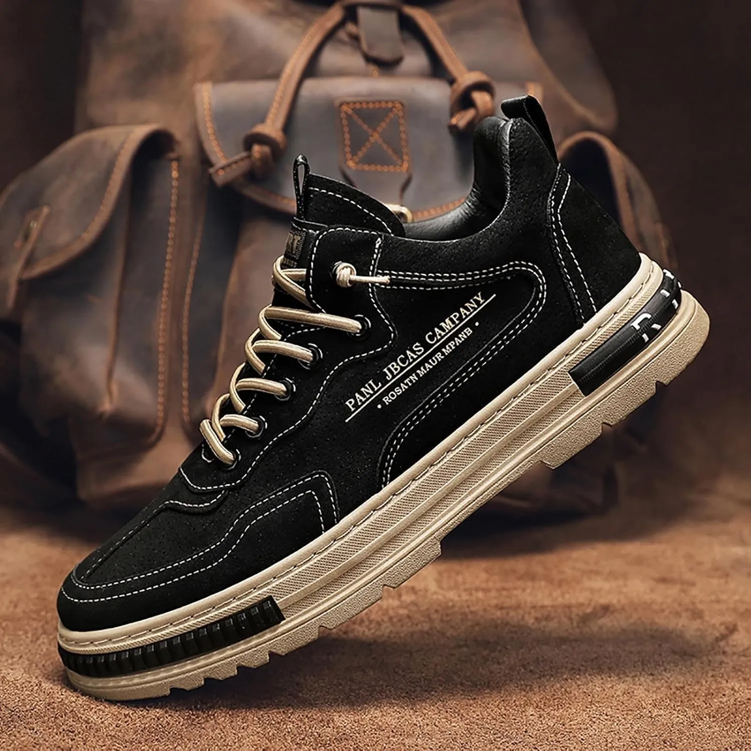 Non Slip Work Shoes For Men Fashion Walking Sneakers Kitchen Chef Shoe Comfortable Leather Casual Sneaker Cases for Men Soft