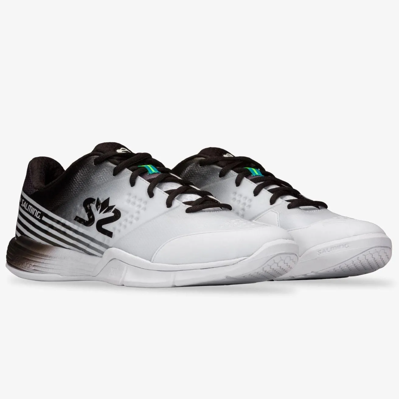 Salming Viper 5 Mens Badminton Shoes - White / Black