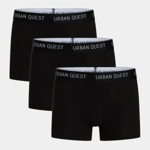 Sorte bambus underbukser - 3 pak