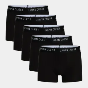 Sorte bambus underbukser - 5 pak