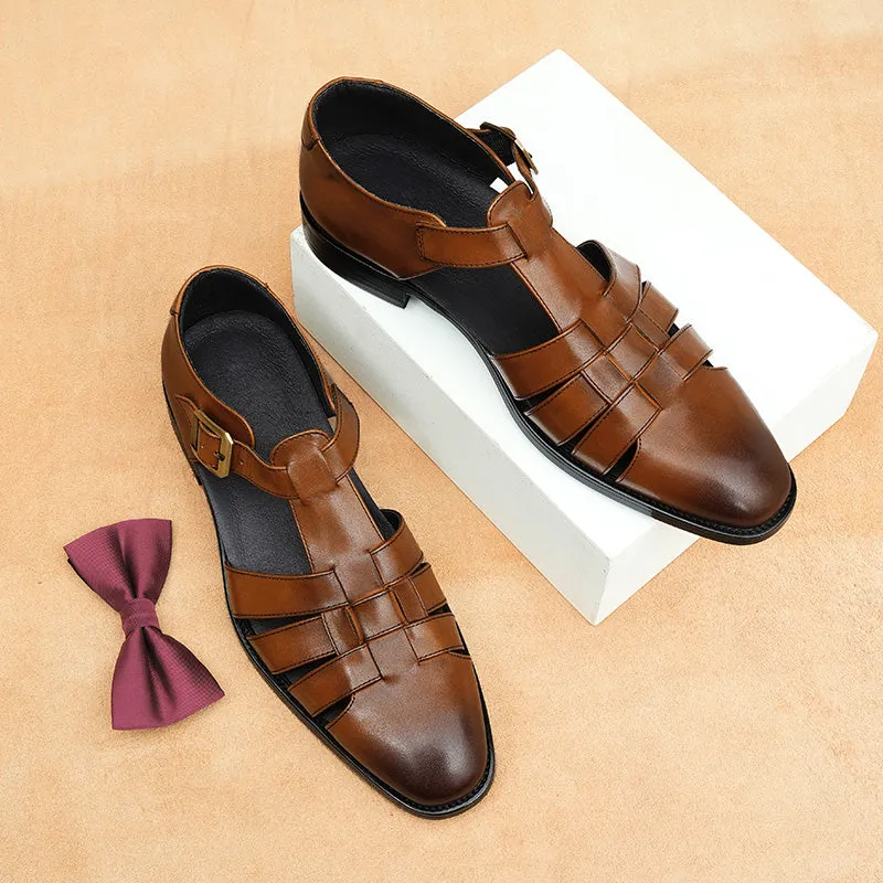 Veltique Buckled Sandal