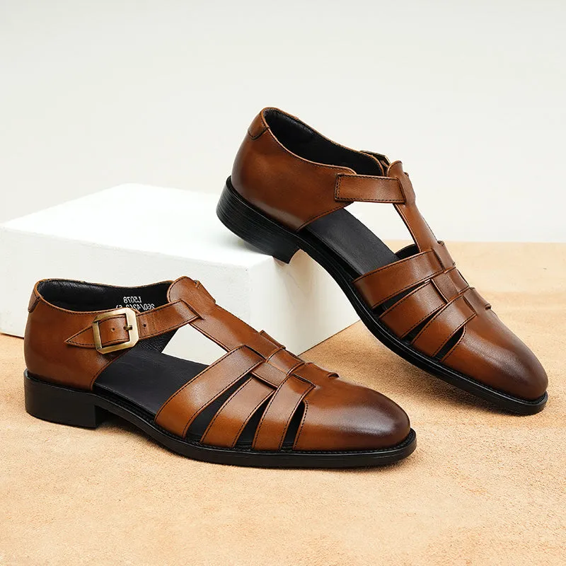 Veltique Buckled Sandal