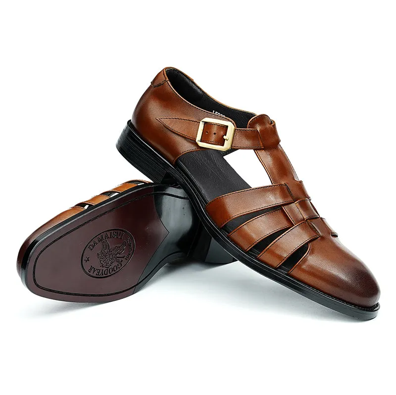 Veltique Buckled Sandal