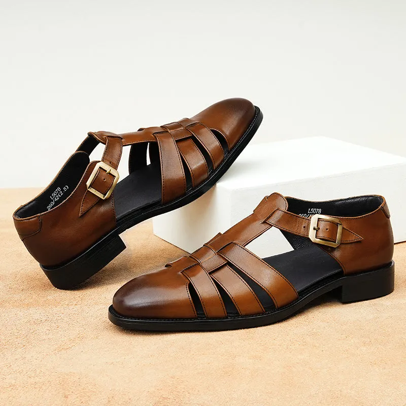 Veltique Buckled Sandal