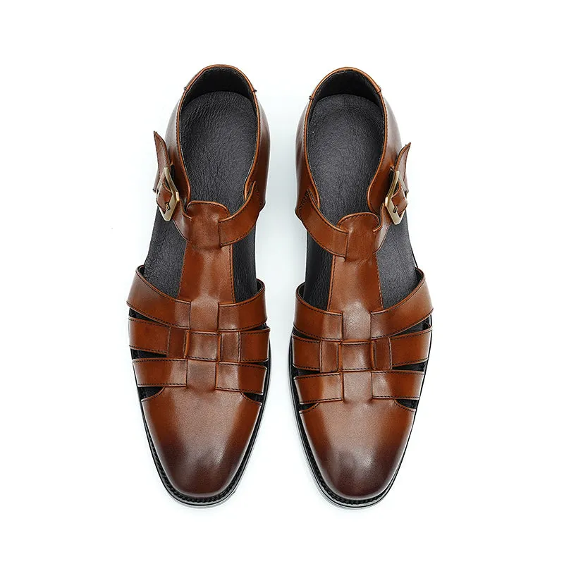 Veltique Buckled Sandal